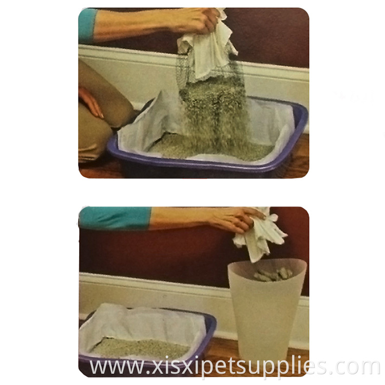Pet Supplies Cat Convenient Filter Net Cleaning Tool Cat Litter Box Liner Bag, Cat Litter Liners